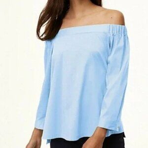 LOFT Boyfriend Blouse